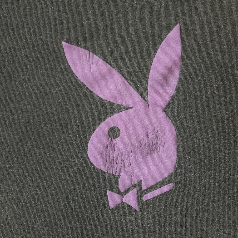 Playboy Men’s Graphic Pin Up T Shirt Size Large October 1968 Graphic Black - Picture 6 of 14